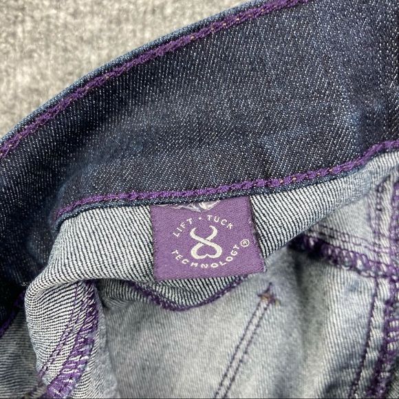 NYDJ Crop Jeans blue jeans dark wash size 6 - Picture 5 of 12